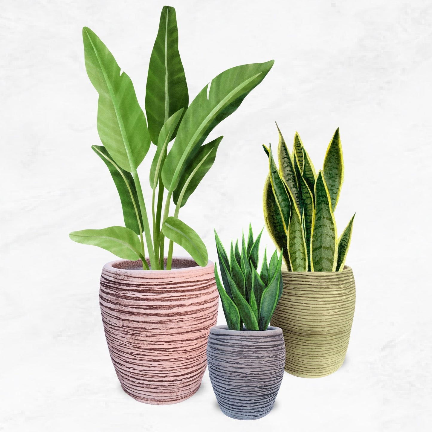 MACETA TUBULAR